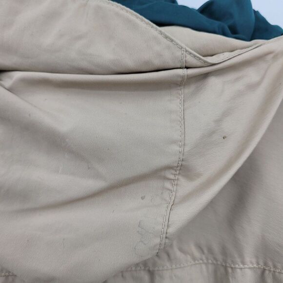 Vintage Gander Mountain Jacket XL Tan Lightweight Outdoors Waterproof Hooded - Picture 6 of 16
